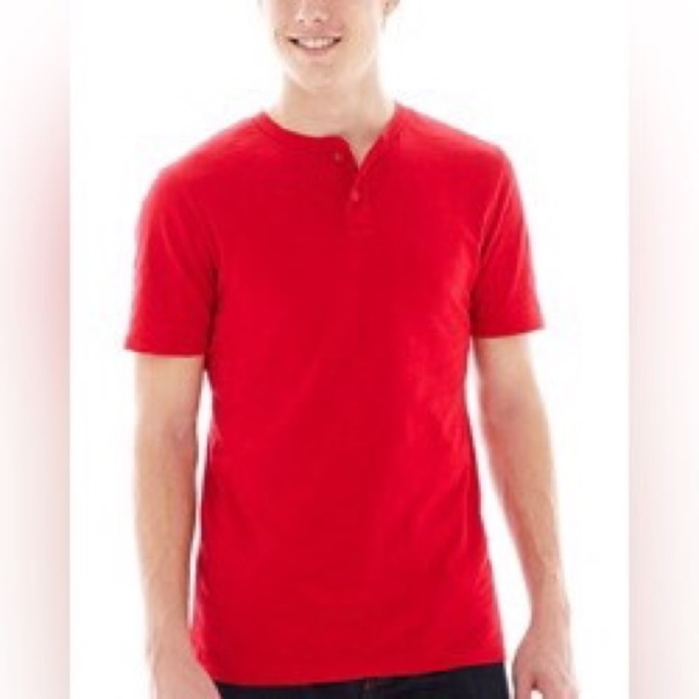 NWT Express Men short sleeve Henley shirt 👕